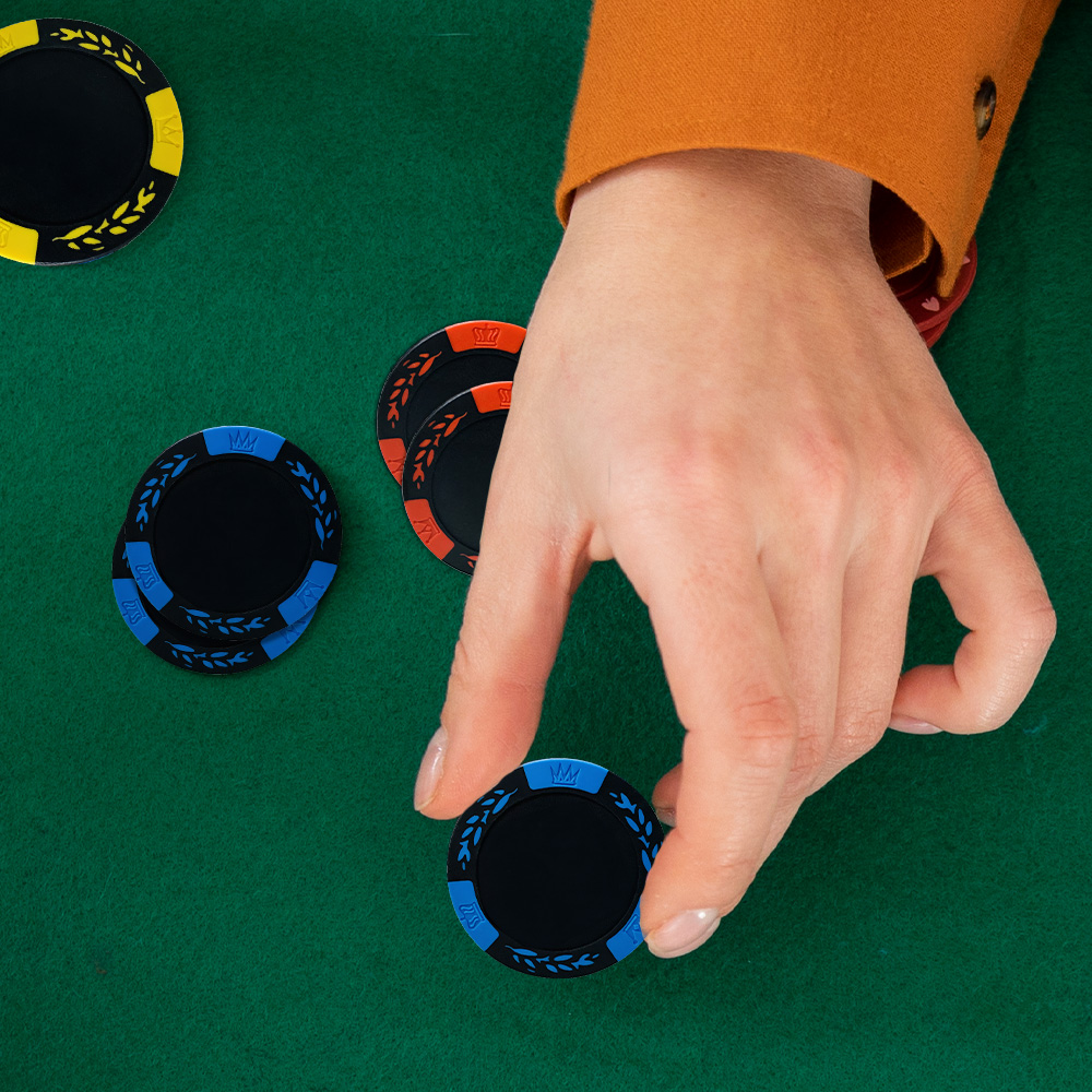 Clay Poker Chips Wheat Ear 16