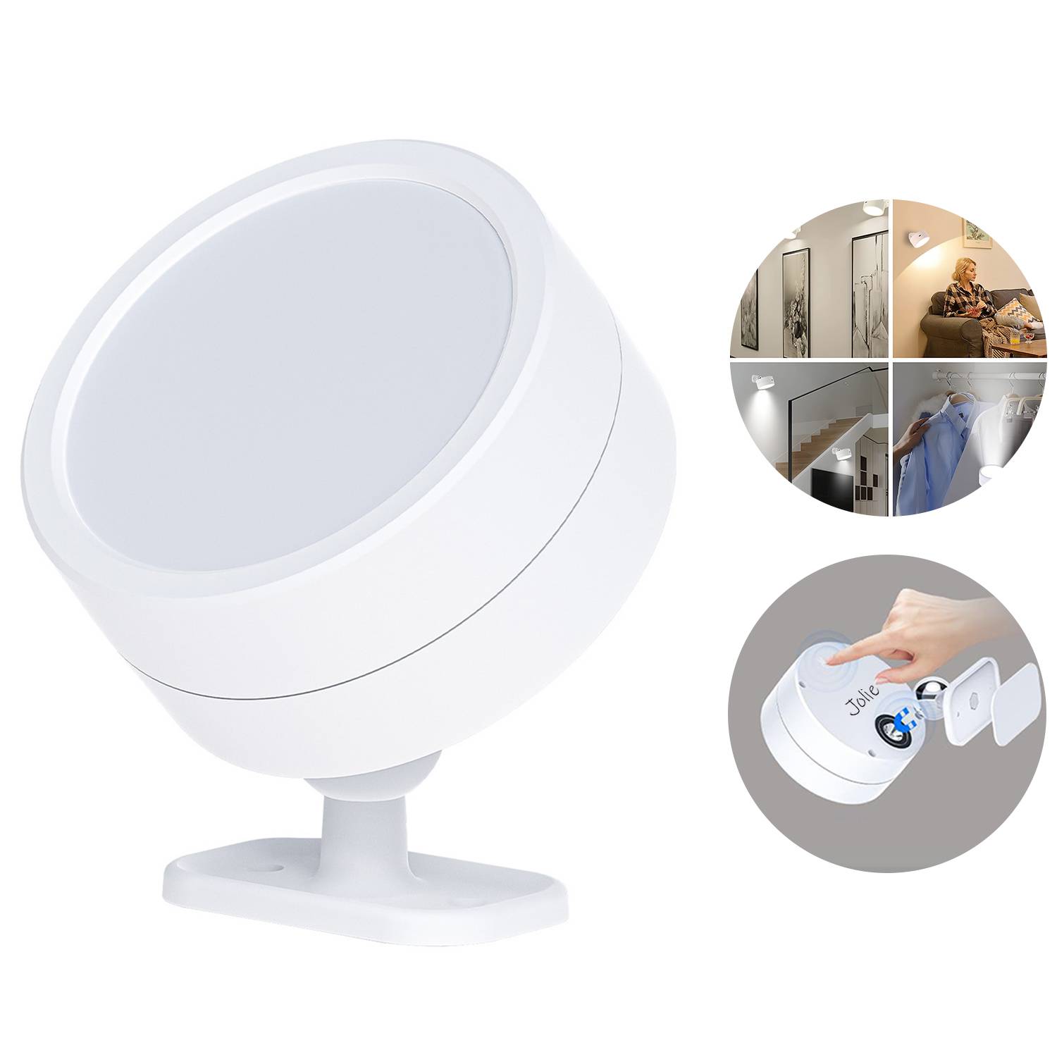 3-color LED universal wall lamp
