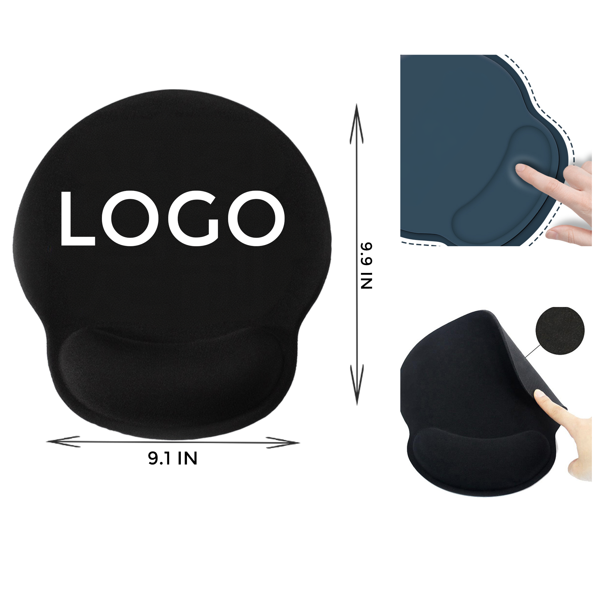 MOQ 10 PCS Wrist Support Mouse Pad 2