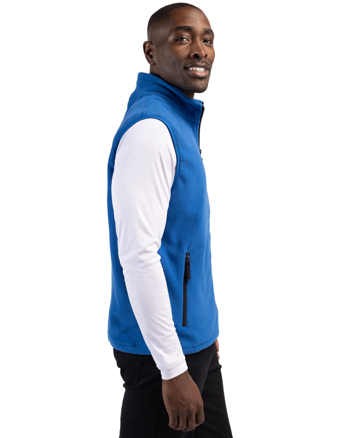 Clique Summit Performance Fleece Mens Full Zip Vest 14