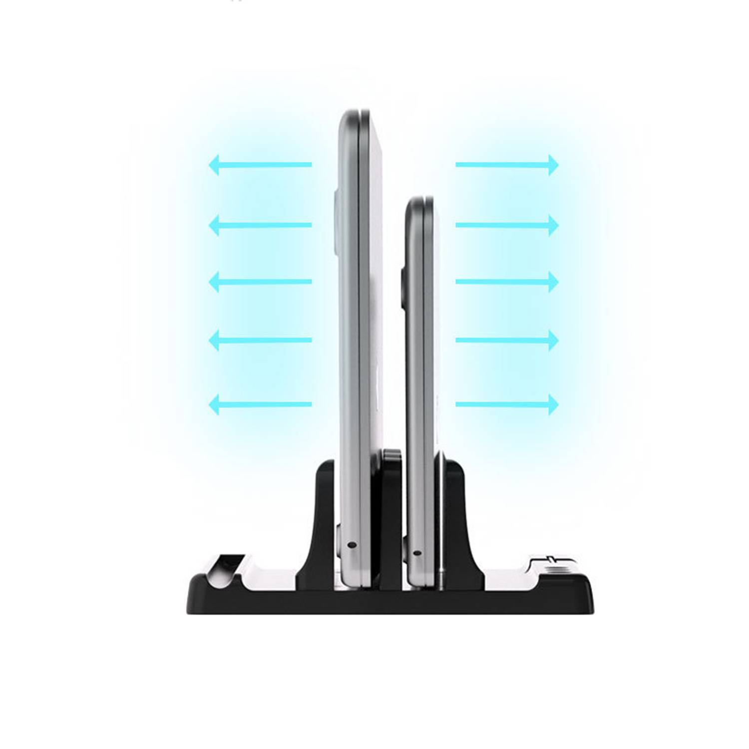 Vertical Laptop Stand Adjustable Dock 4