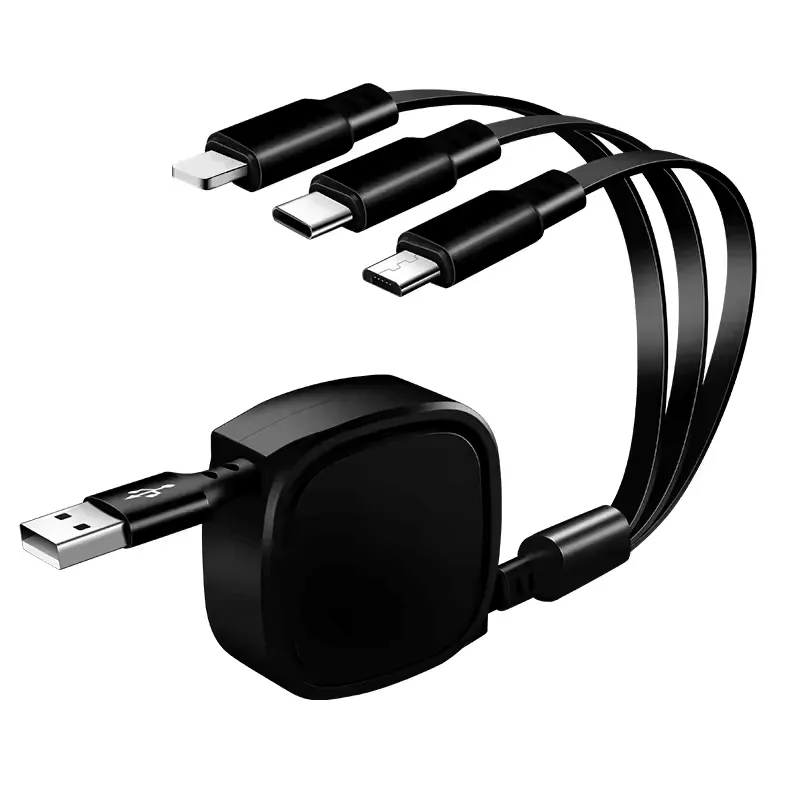 3-In-1 Retractable Charging Cable 3