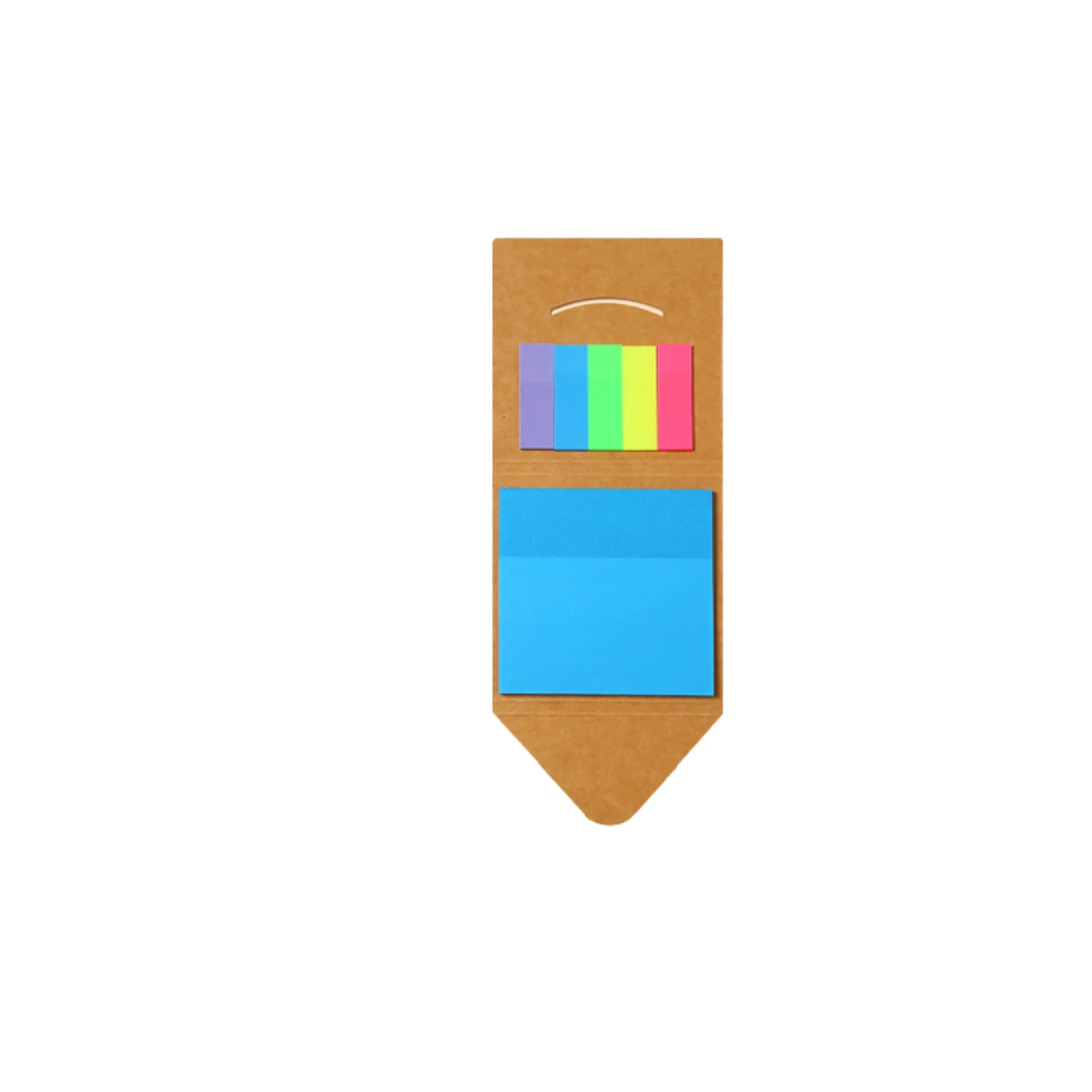 Smiley Notes Kraft Sticky Pads 10