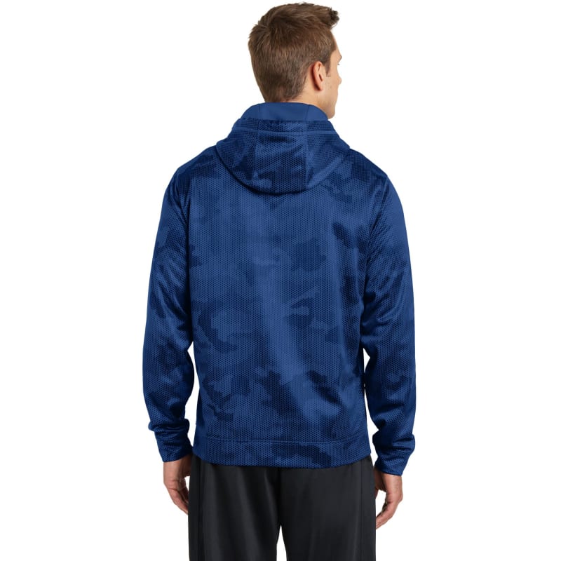 Sport-Tek Sport-Wick CamoHex Fleece Hooded Pullover. 12