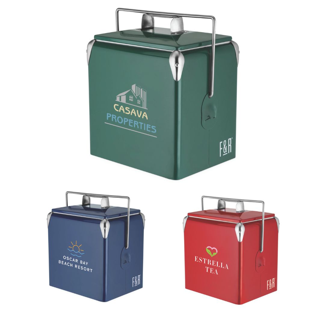 Foster & Rye® Vintage Metal Cooler 7