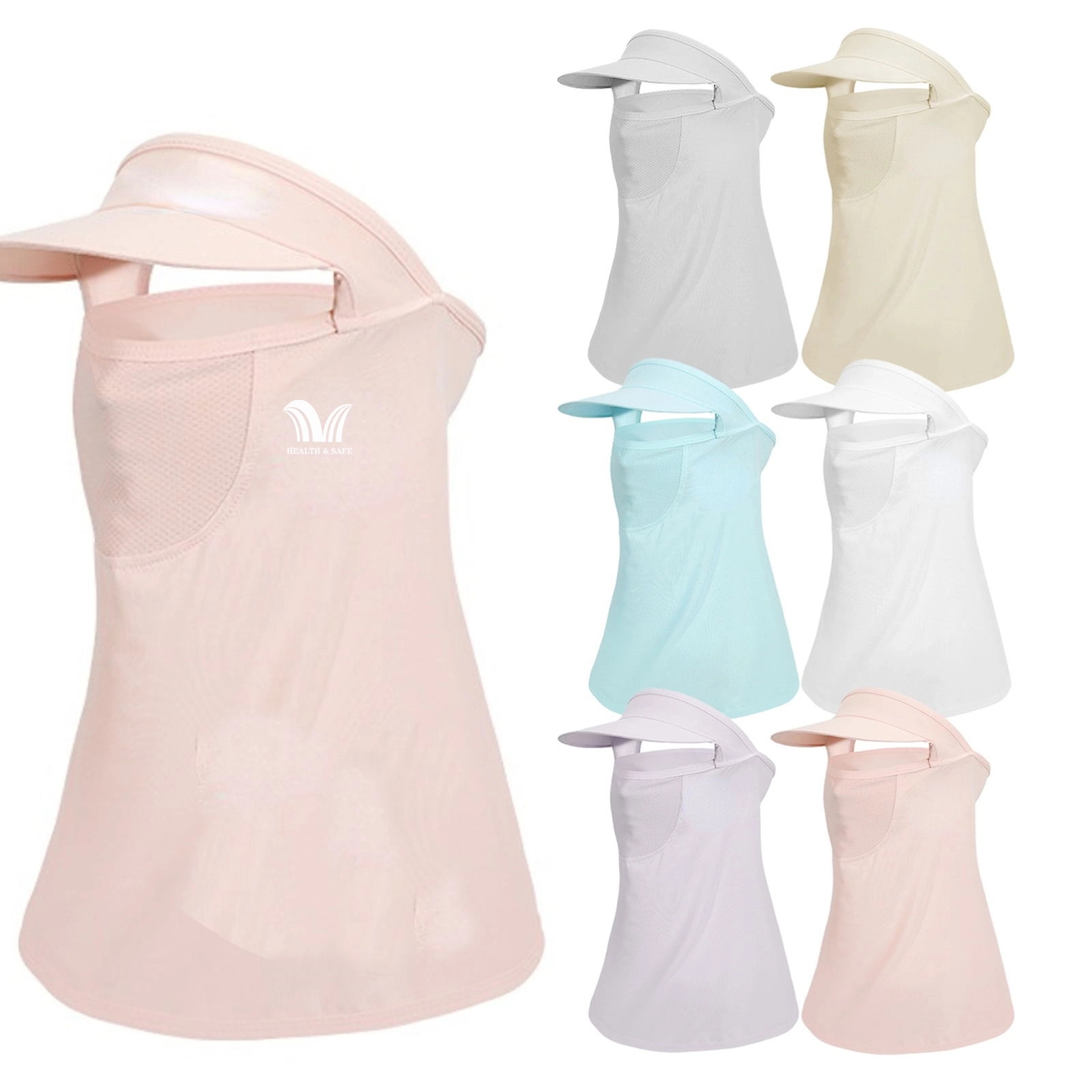 Sun Visor Hat With Neck Flap 6