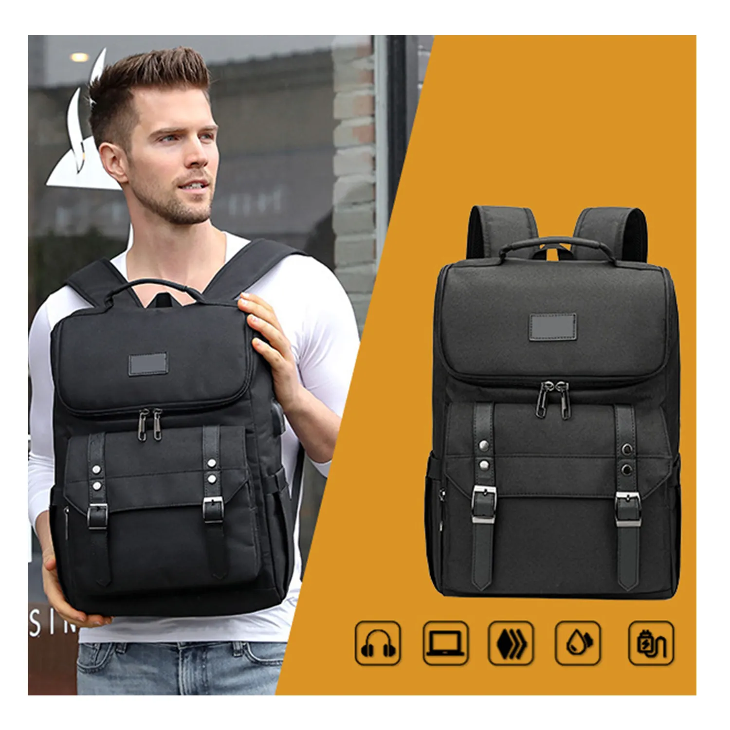 Travel Laptop Backpack With Usb Charging Port 4