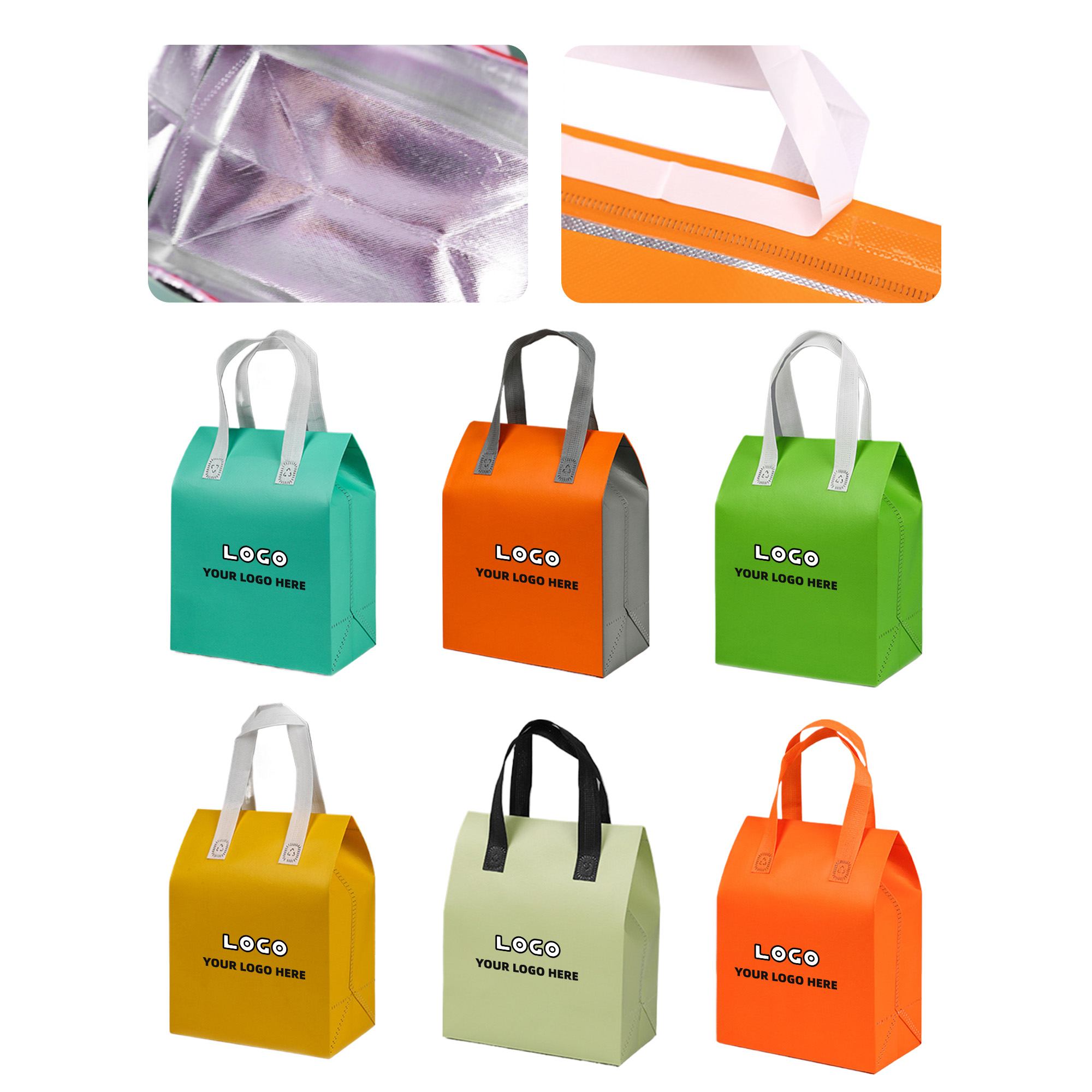 Custom Non-Woven Insulated Lunch Bag 3