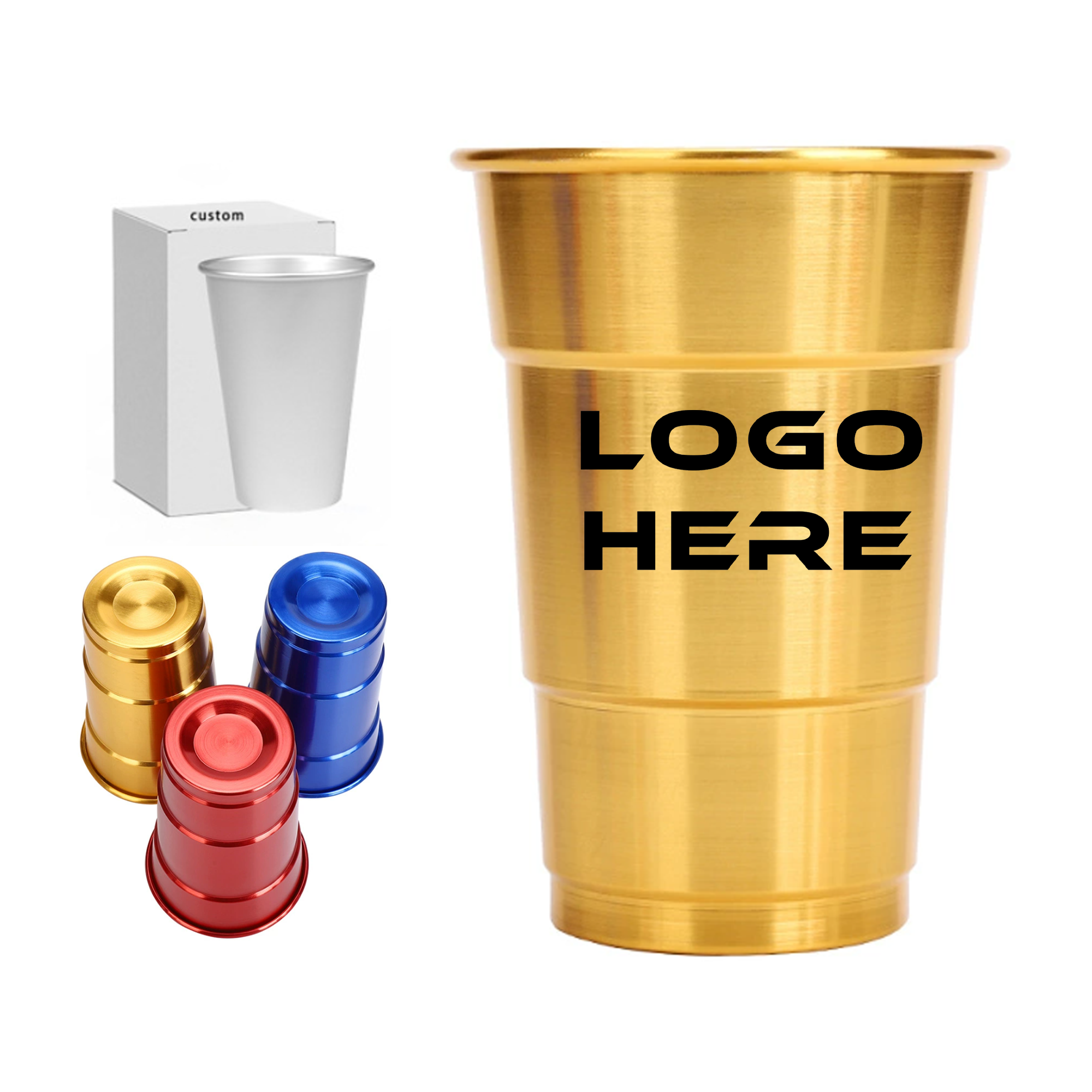 Top Cup Aluminum Cup 17oz 1