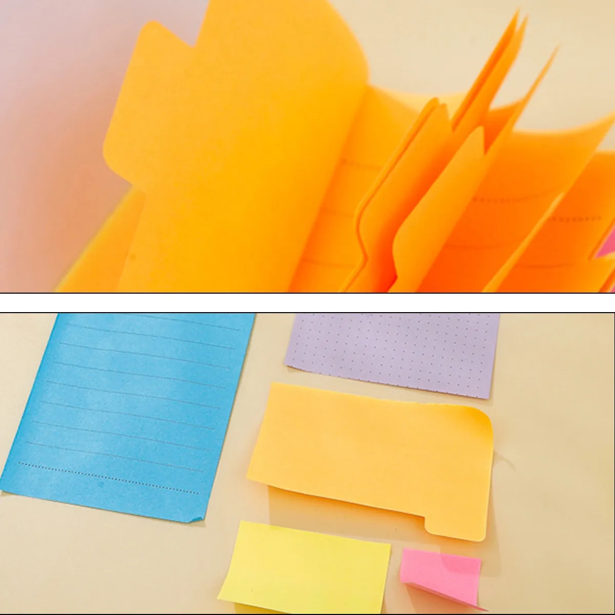 Color-Coded Sticky Notes Set With Tabs 4