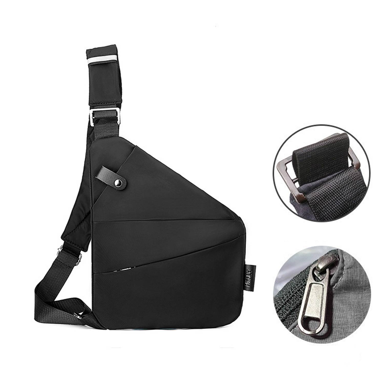 Large capacity multi-pocket shoulder bag 3