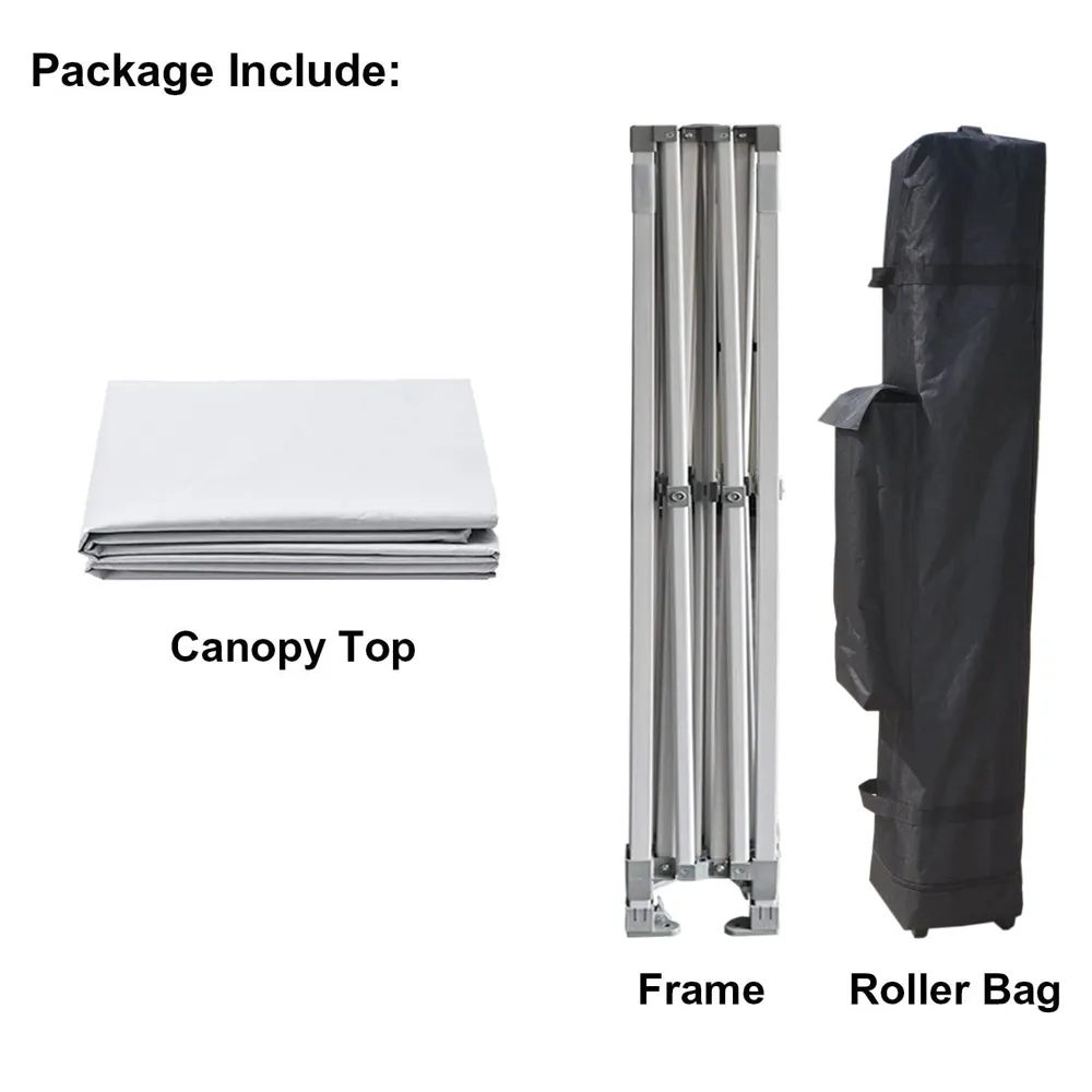 Vendor Canopy Pop Up Shop Tent with Custom Your Logo 2