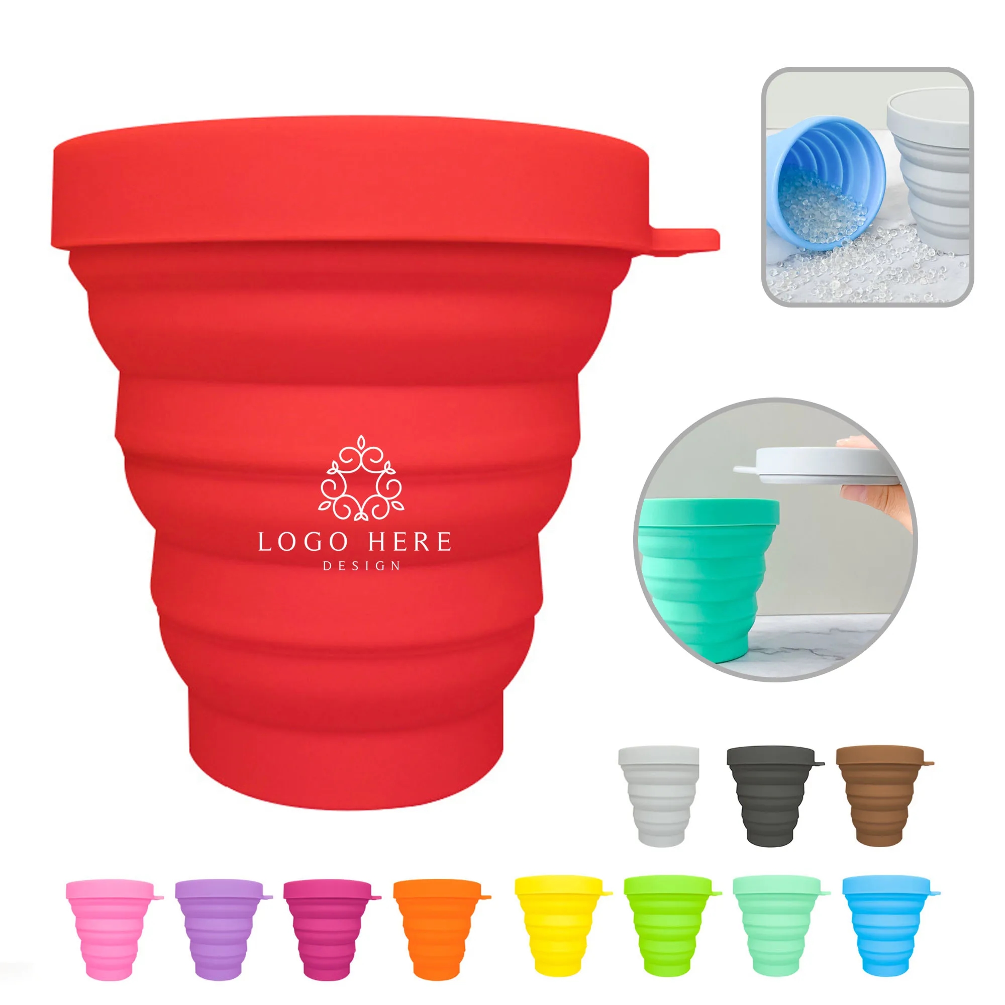 Silicone Folding Water Cup 5