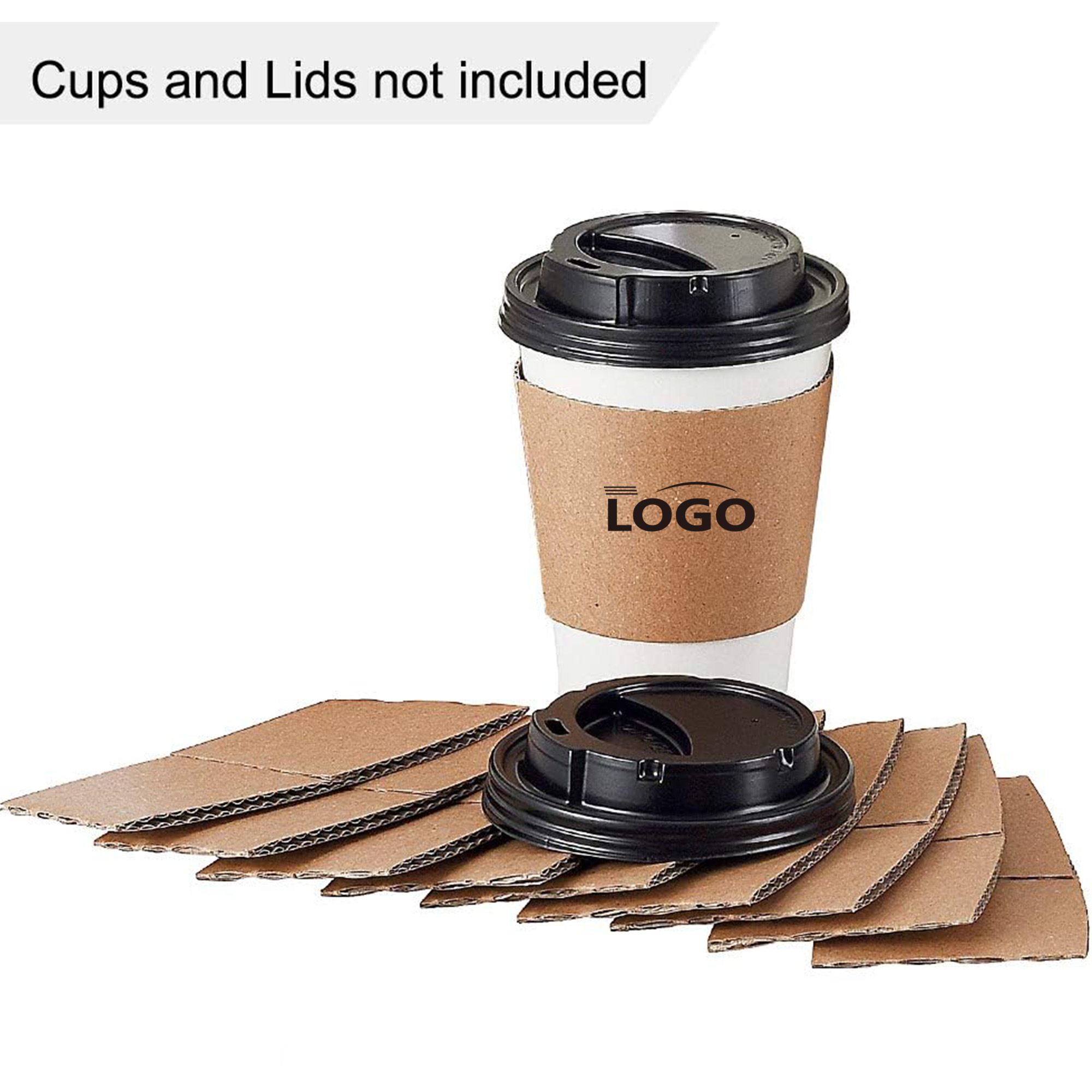 Corrugated Double Coffee Cup Sleeves 3