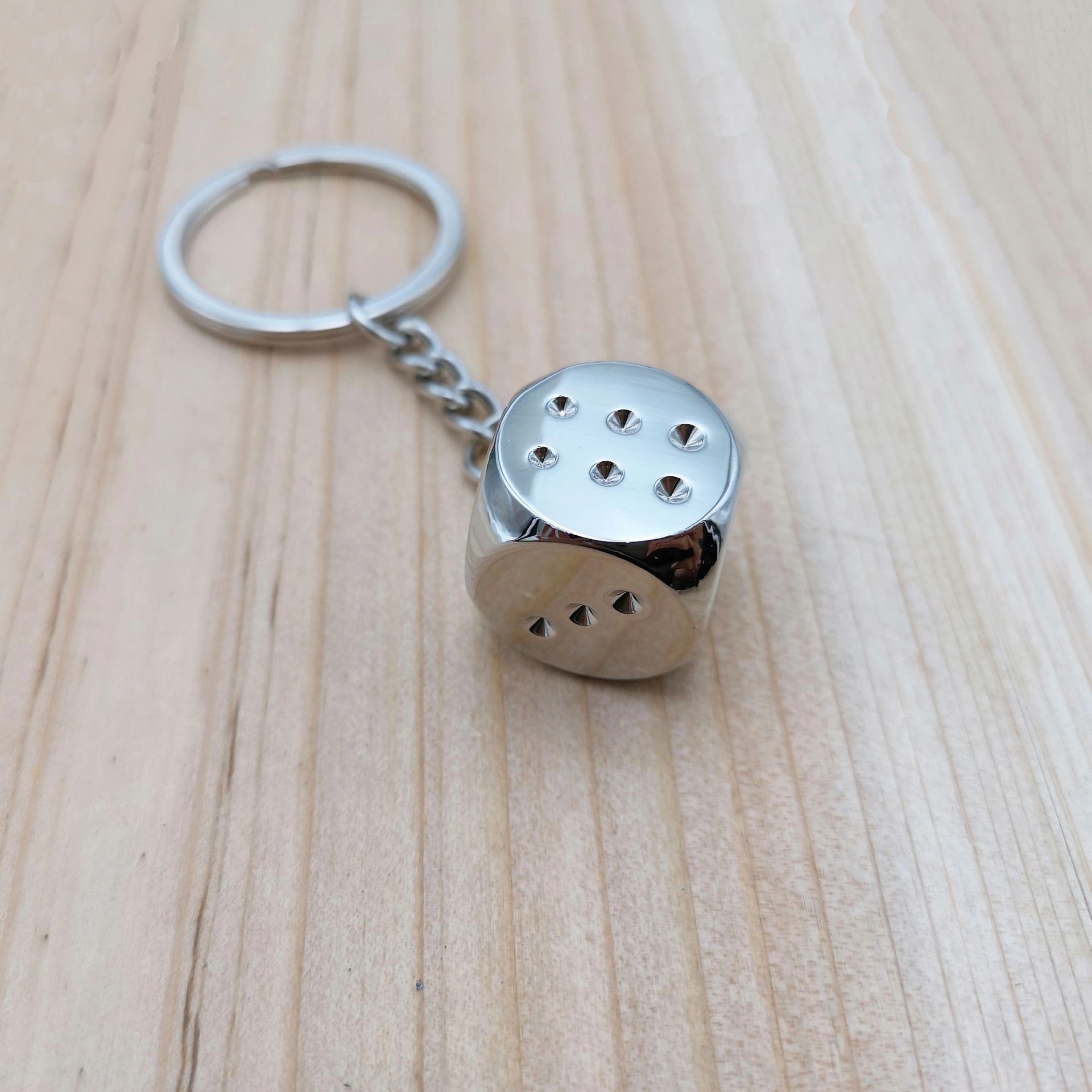 Custom Multi-shape Metal Key Chain 7