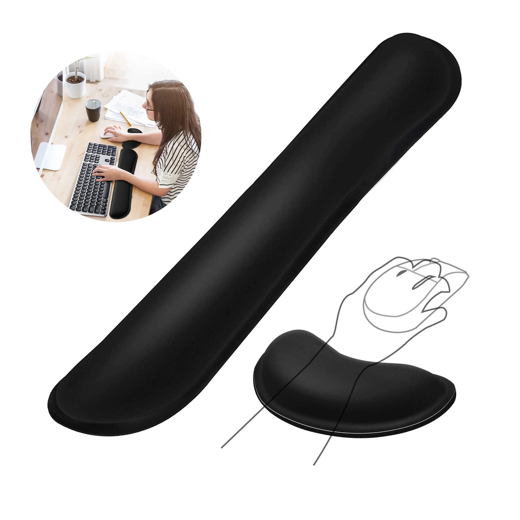 Keyboard And Mouse Pad Set 3