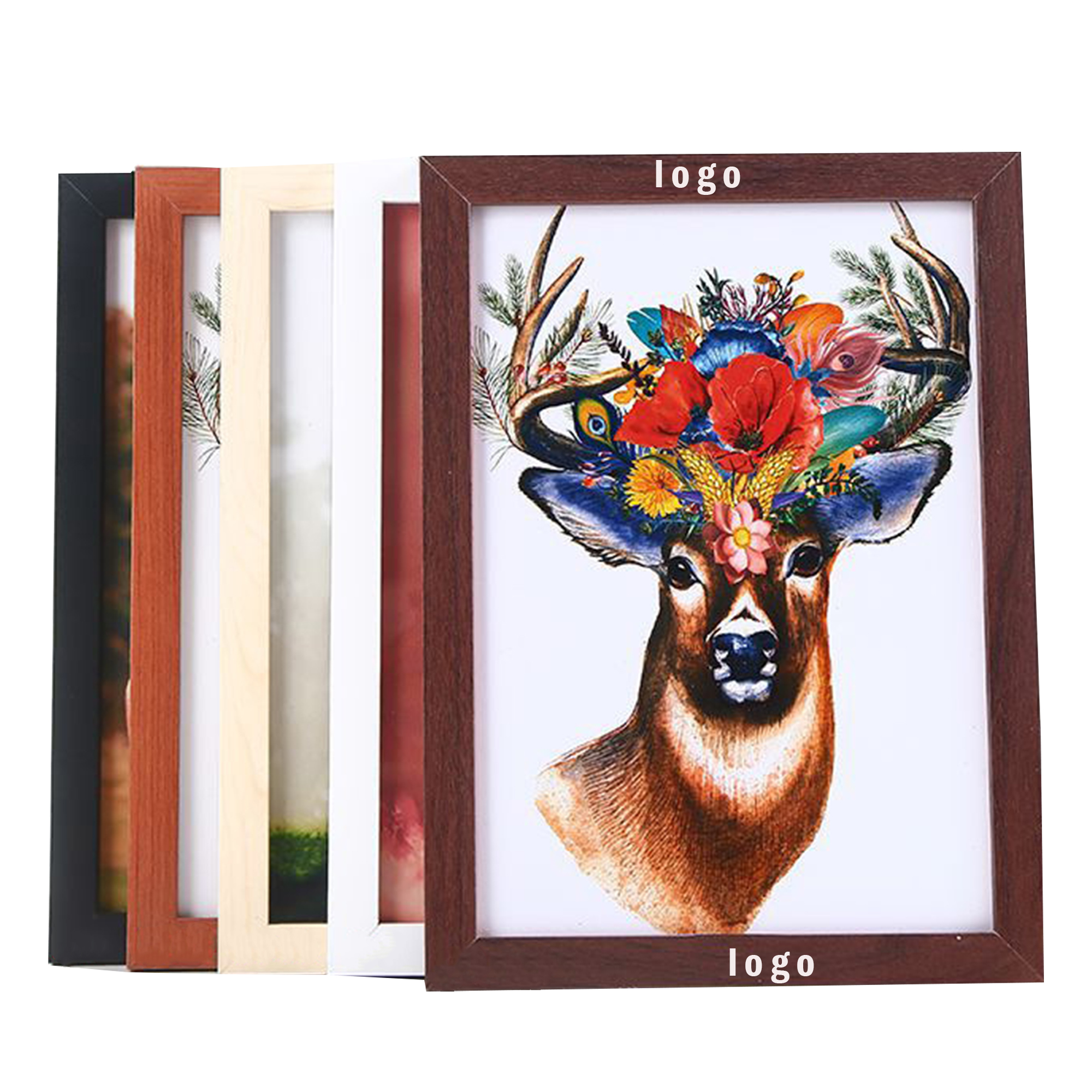 Solid Wood Retro Photo Frame 3