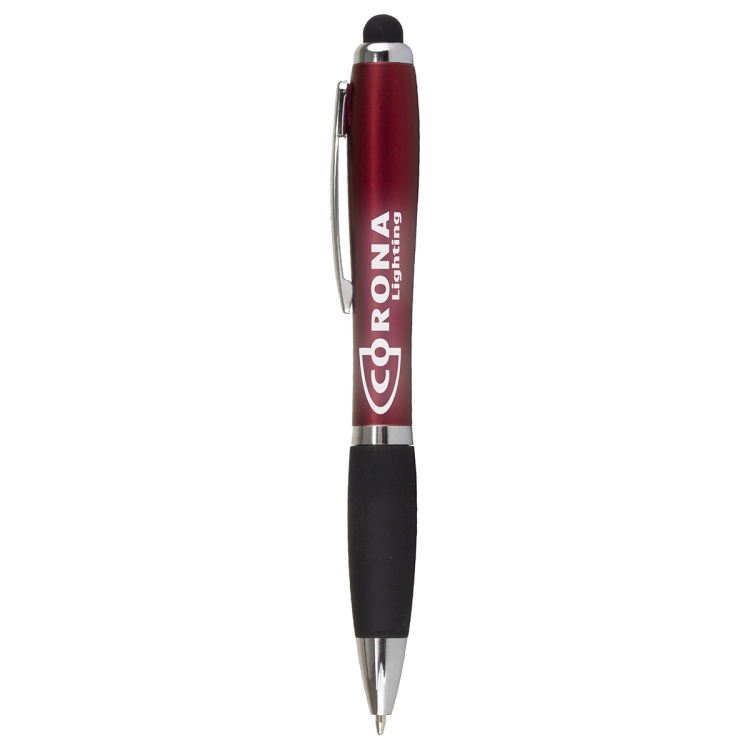 "The Cardiff" Laser Logo Light Up Stylus Pen 48