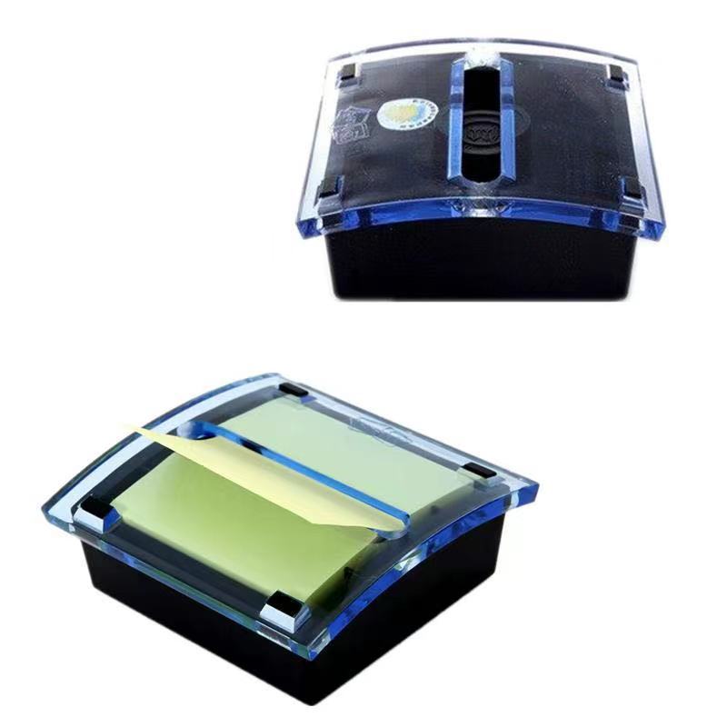 Pop-Up Sticky Note Dispenser With Adhesive 3