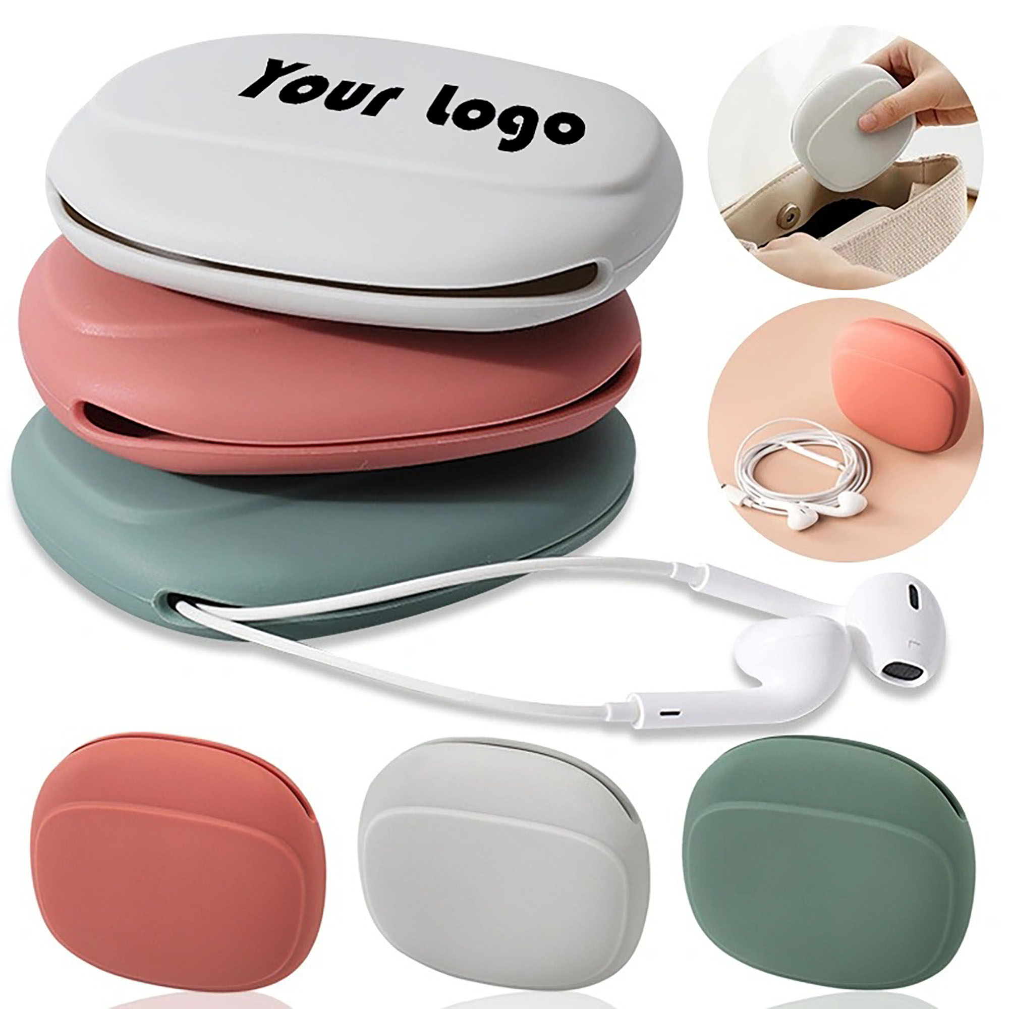 Silicone Earphone Cable Storage Box 6