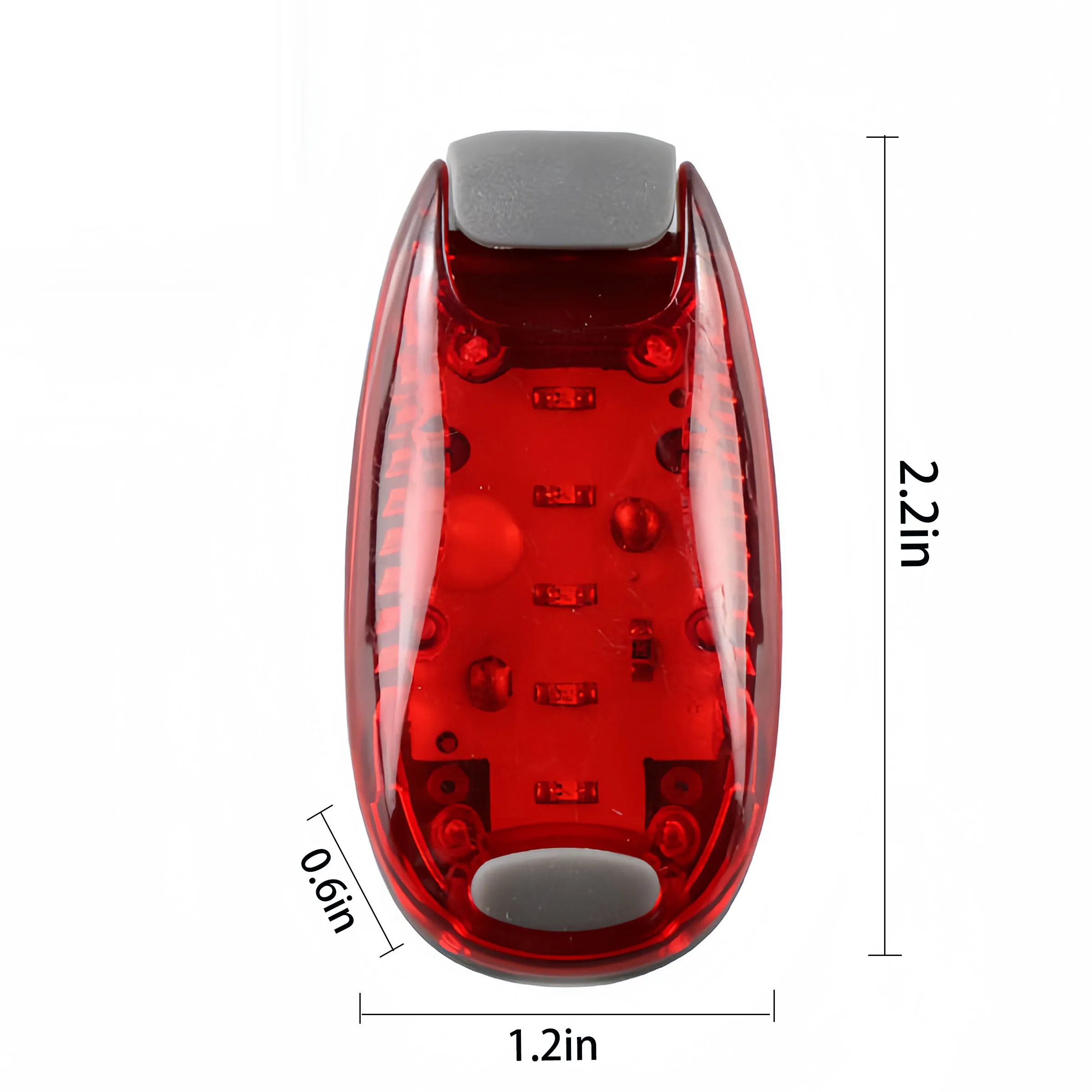 Plastic Night Warning Light Backpack 7