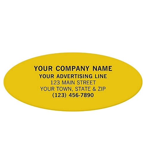Labels - Oval, Polyester Film Stock 5
