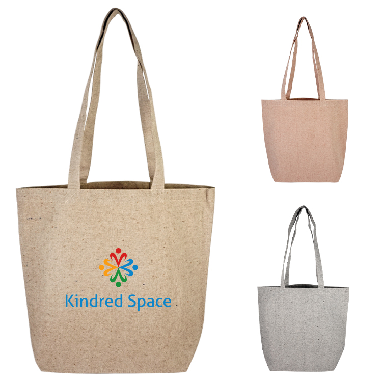 Sedona Cotton Tweed Tote Bag 8
