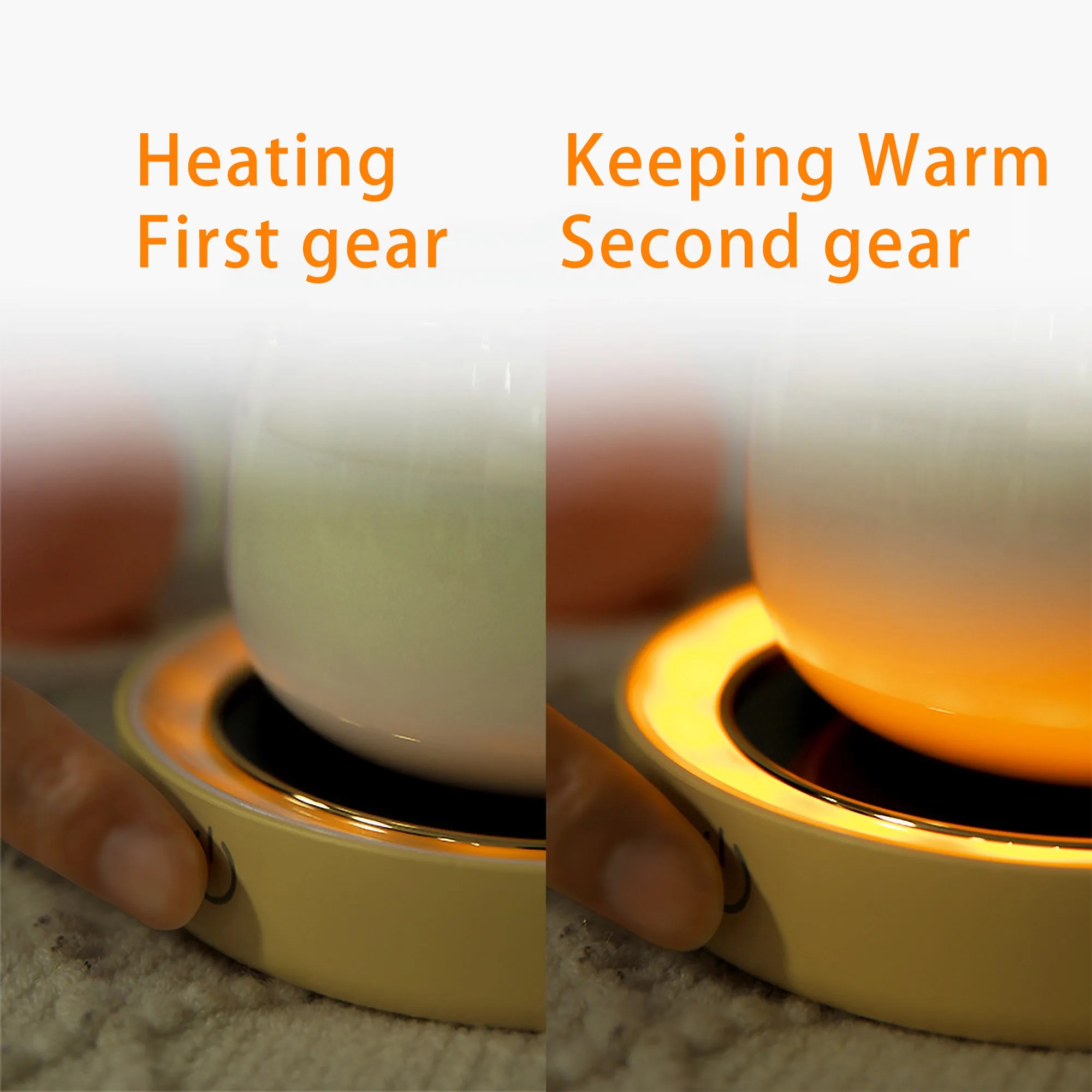 Mug Warmer Coffee Cup Night Light Safe Energy-Efficient 6