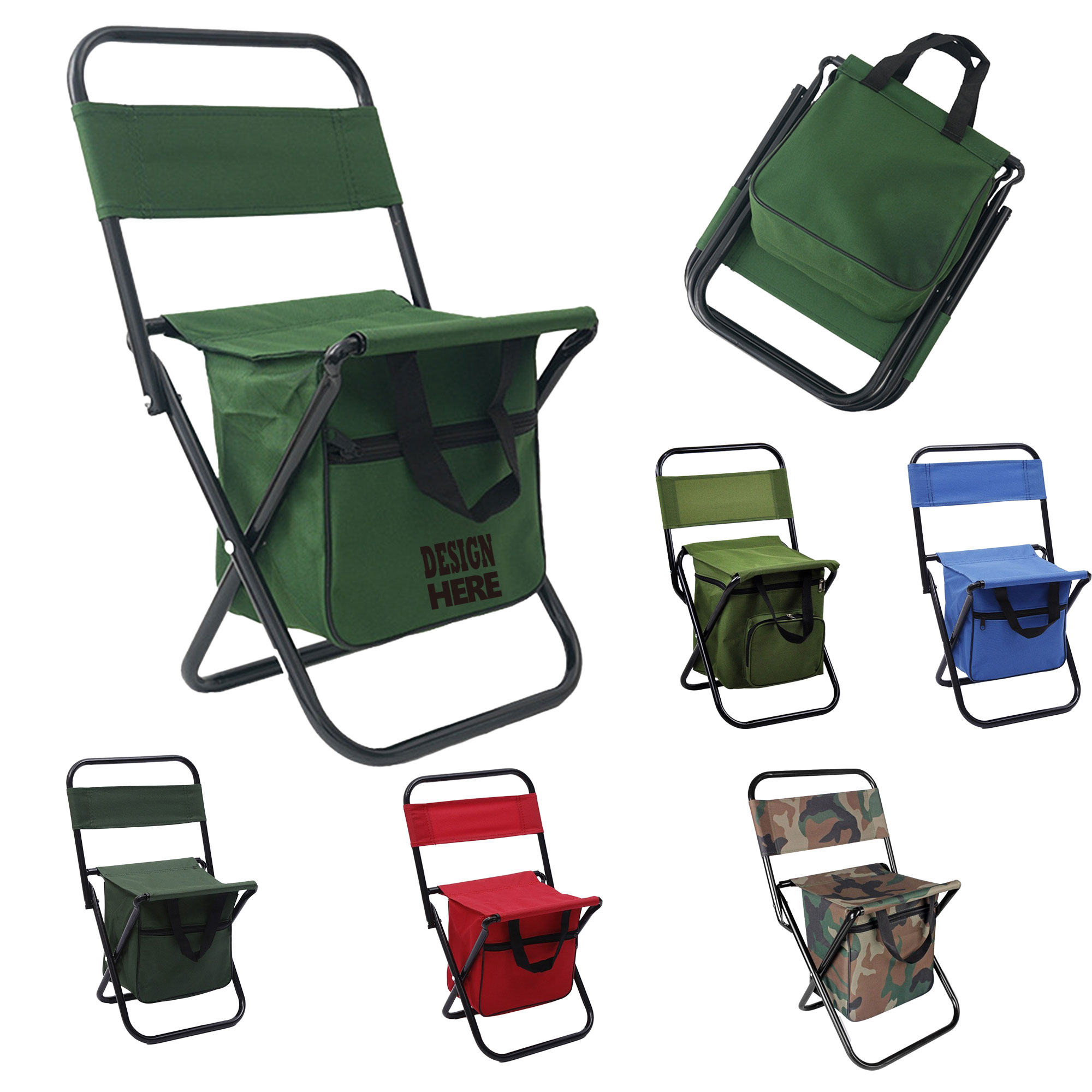 Camping Foldable Chair With Storage Bag 2