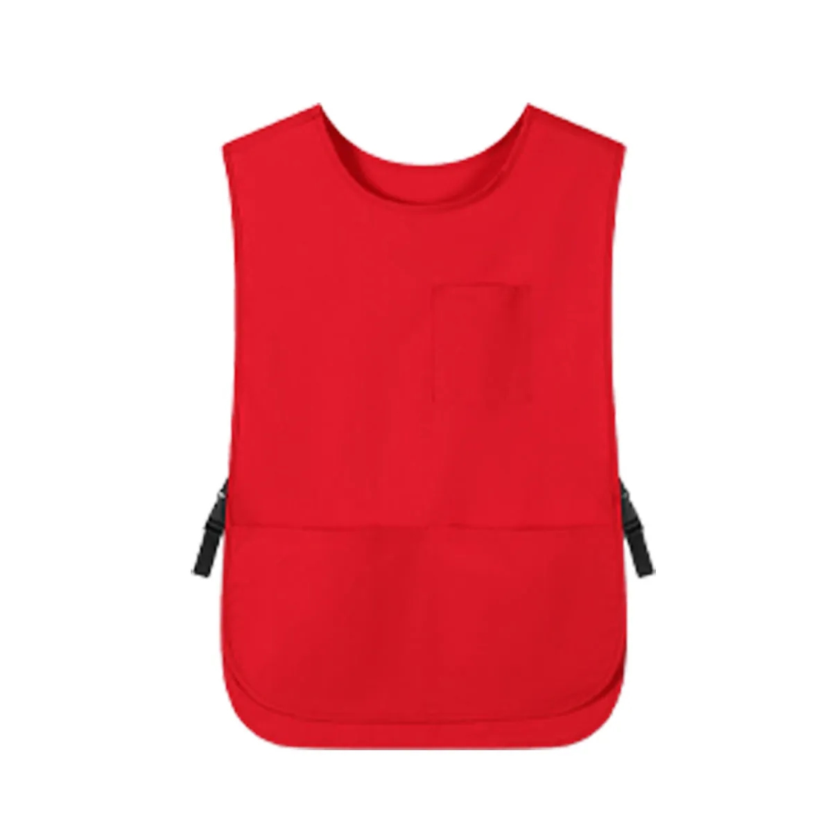 Bib Unisex Aprons Adjustable Waterdrop Resistant with Pocket 7