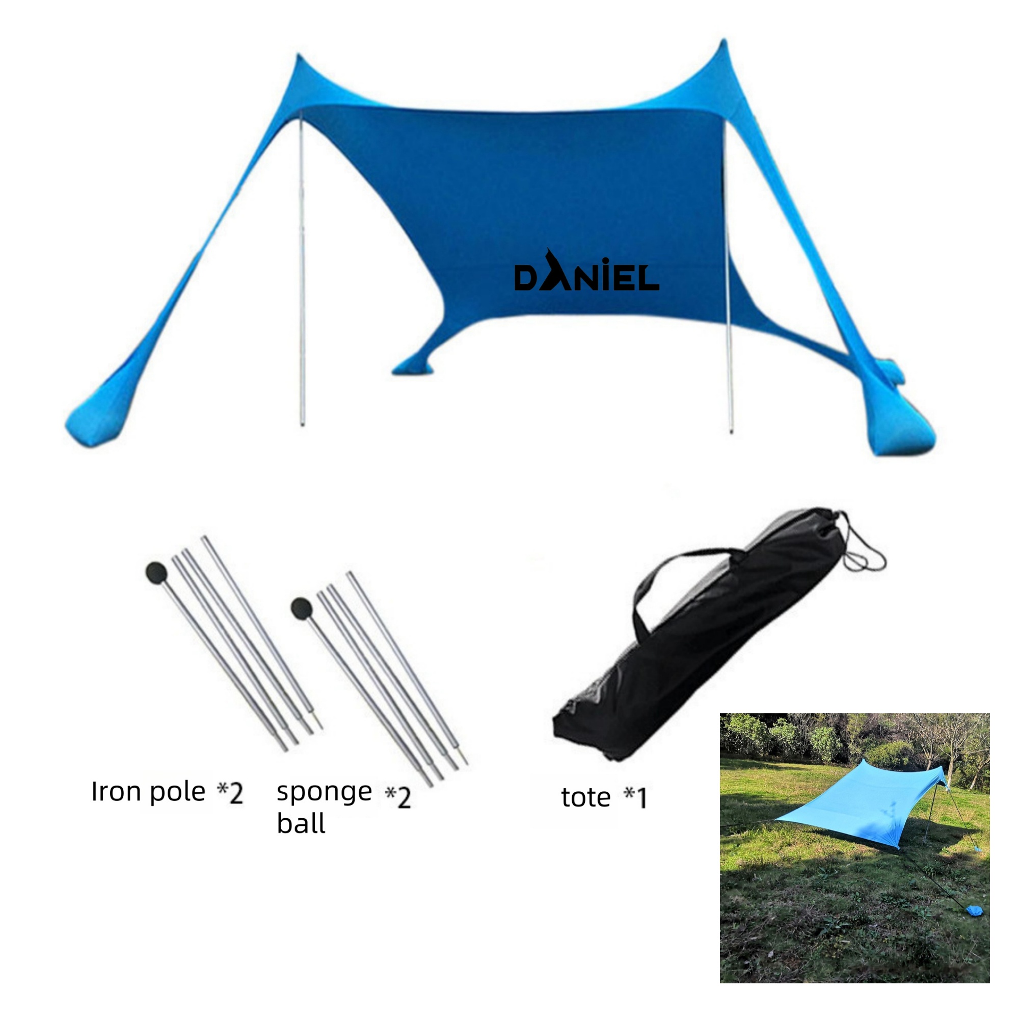 118" x 118" x 78.7" Lyca Canopy 1