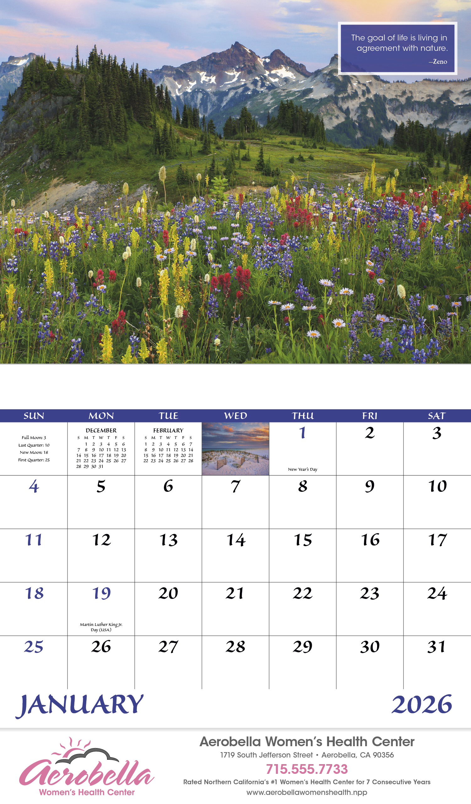Good Value™ Inspirations for Life - Stapled Calendar 4