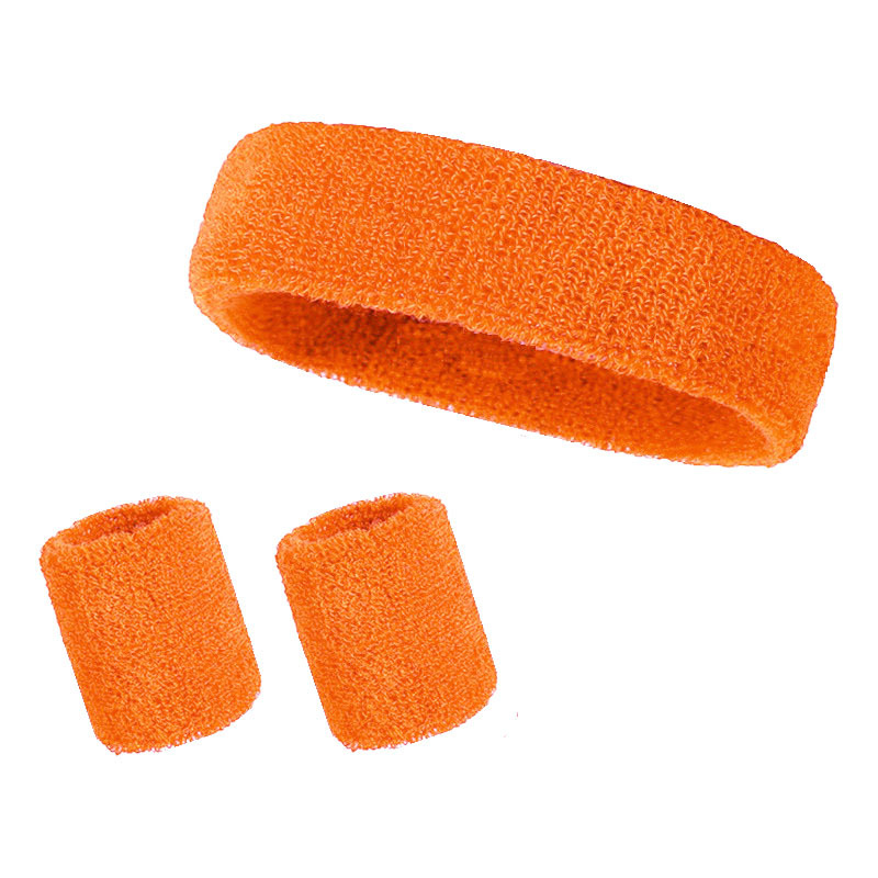 3 Pieces Sweatband Set Sports Headband Wristband Set 18
