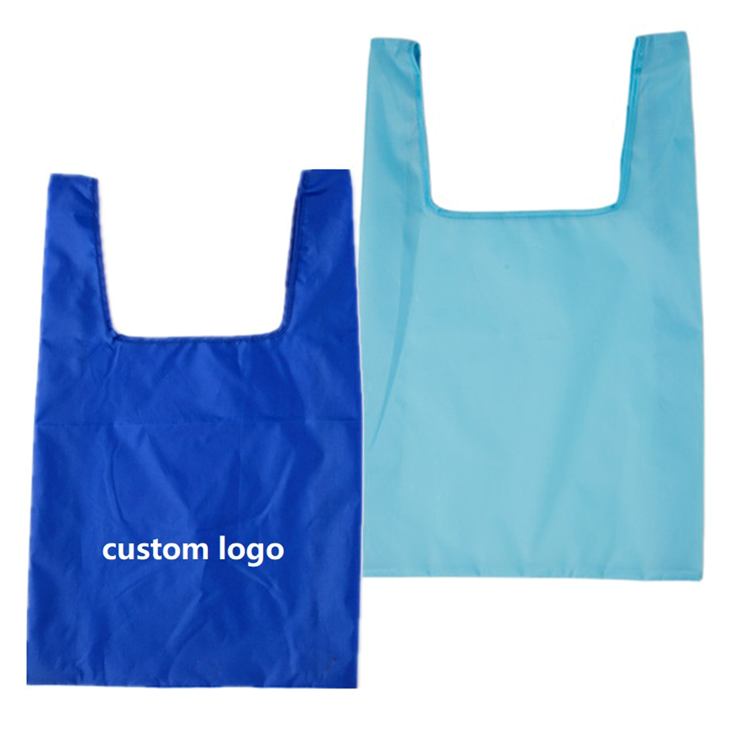 210T Grocery Shopping Tote Bag with Pouch 2
