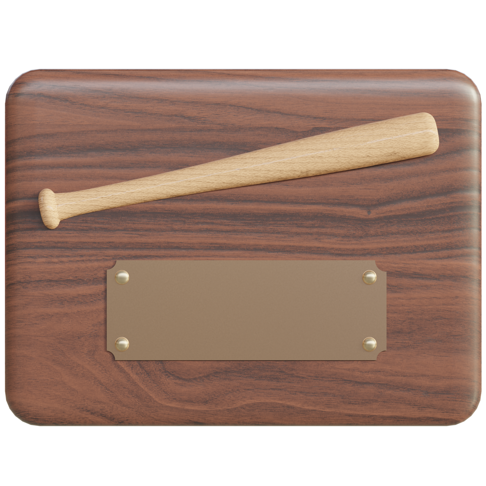Baseball Bat Plaque 2