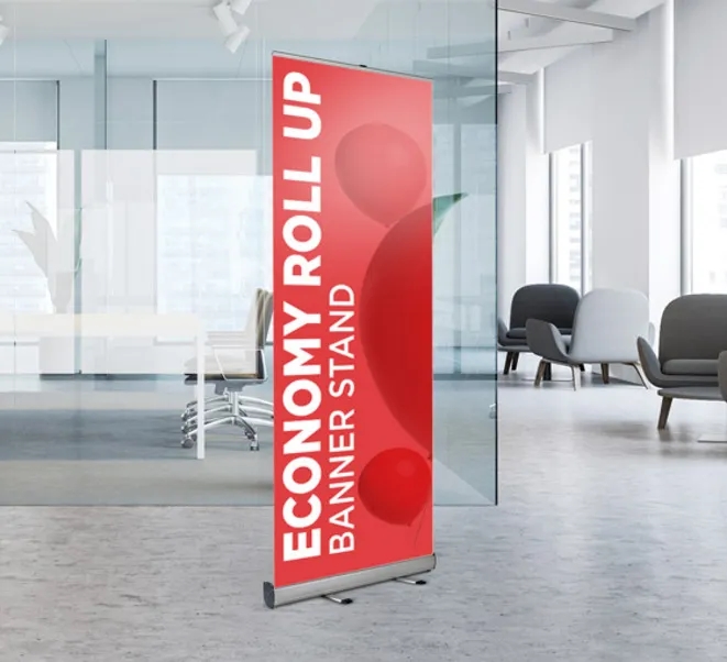 Economy Roll Up Stands Package (33" x 81") 7