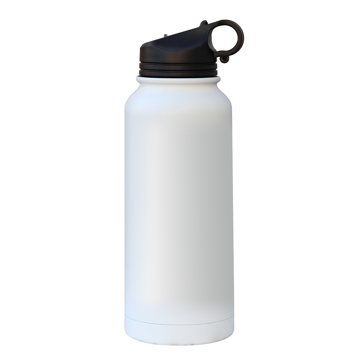 Summit 32oz Double Wall Vacuum Insulated 18/8 Stainless Steel Bottle (White)