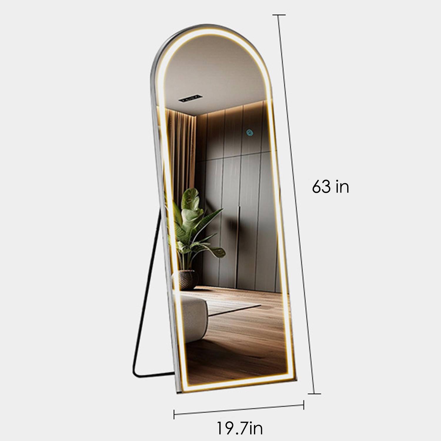 LED Touchscreen Full-Length Mirror 6