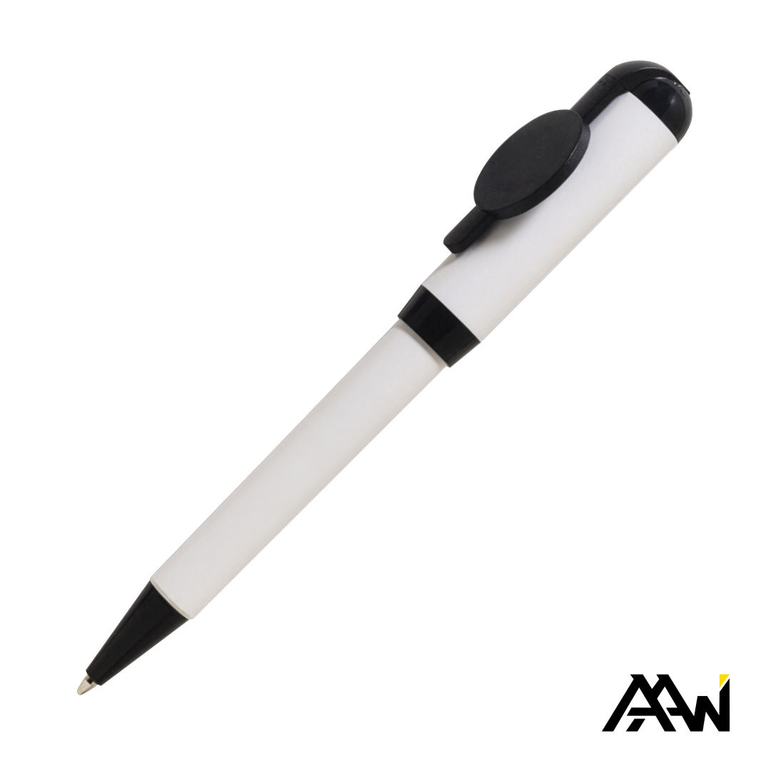 Jumbo VividPrint™ Billboard Twist White Pen - Colored Accent 4