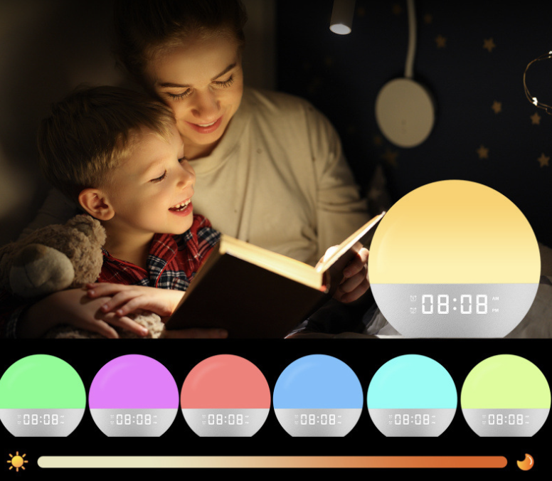 Alarm Clock with Sound Machine - Wake Up Light 2