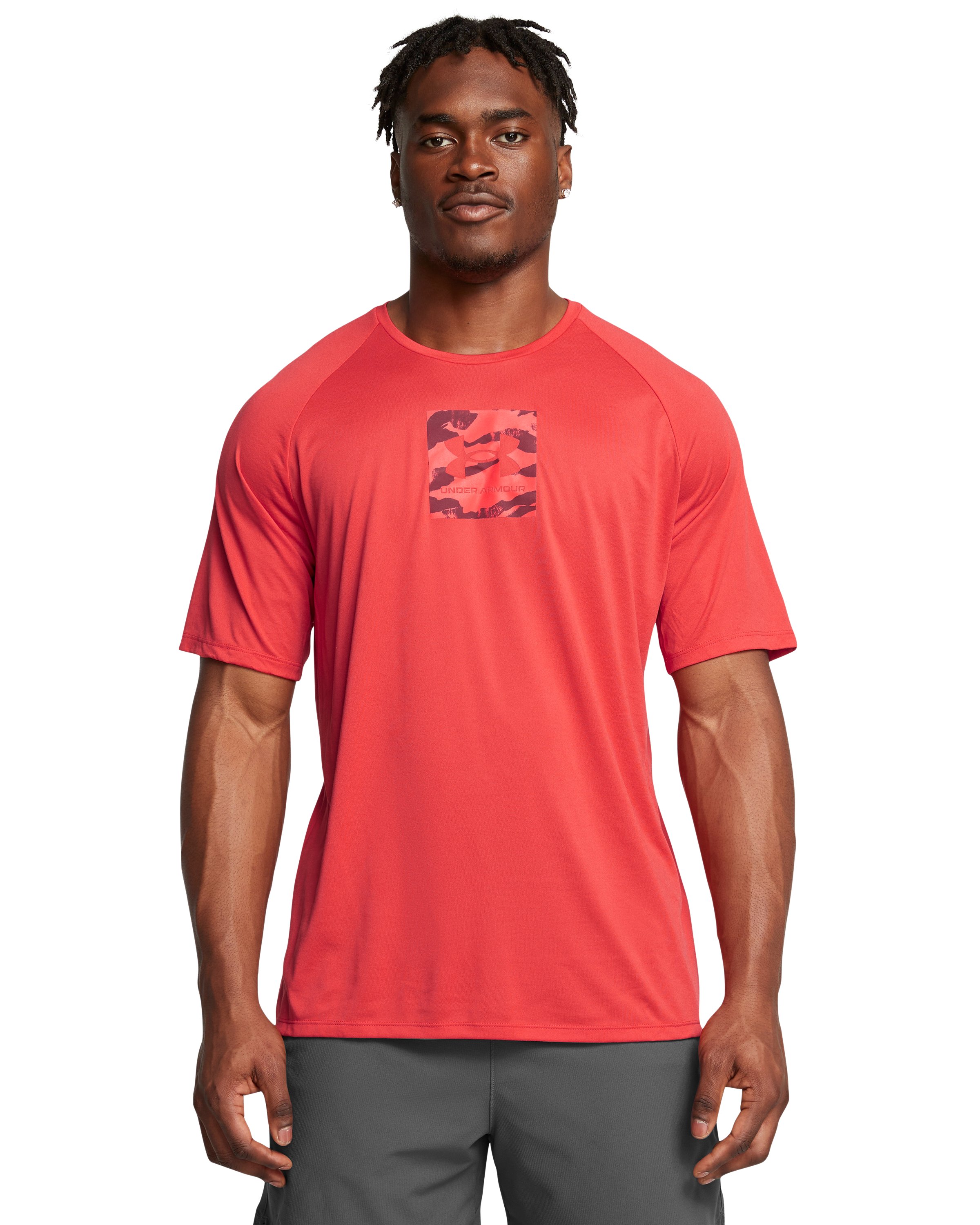 UA Tech Print Men's Short Sleeve 7