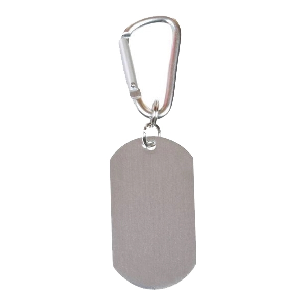 DOG TAG CARABINER KEY CHAIN 5