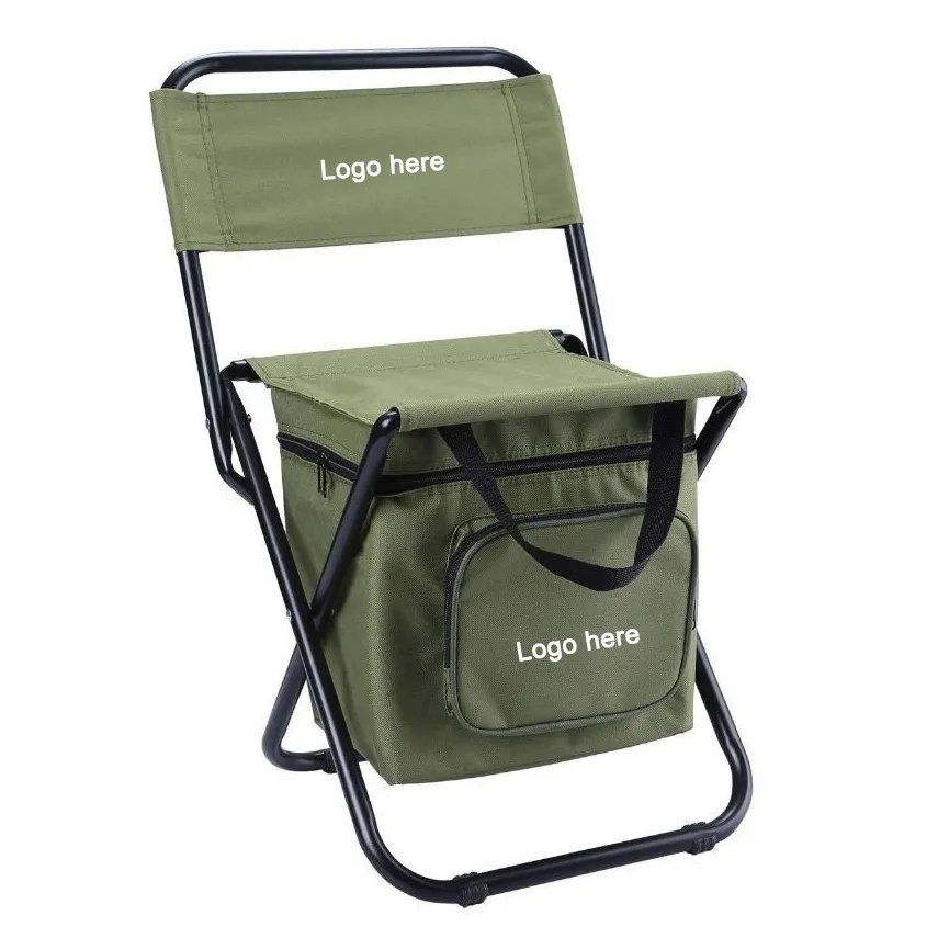 Foldable Camping Chair With Cooling Bag 3