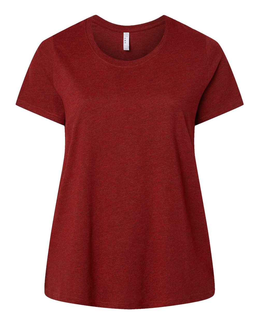 Women's Curvy Collection Fine Jersey Tee - 3816 177