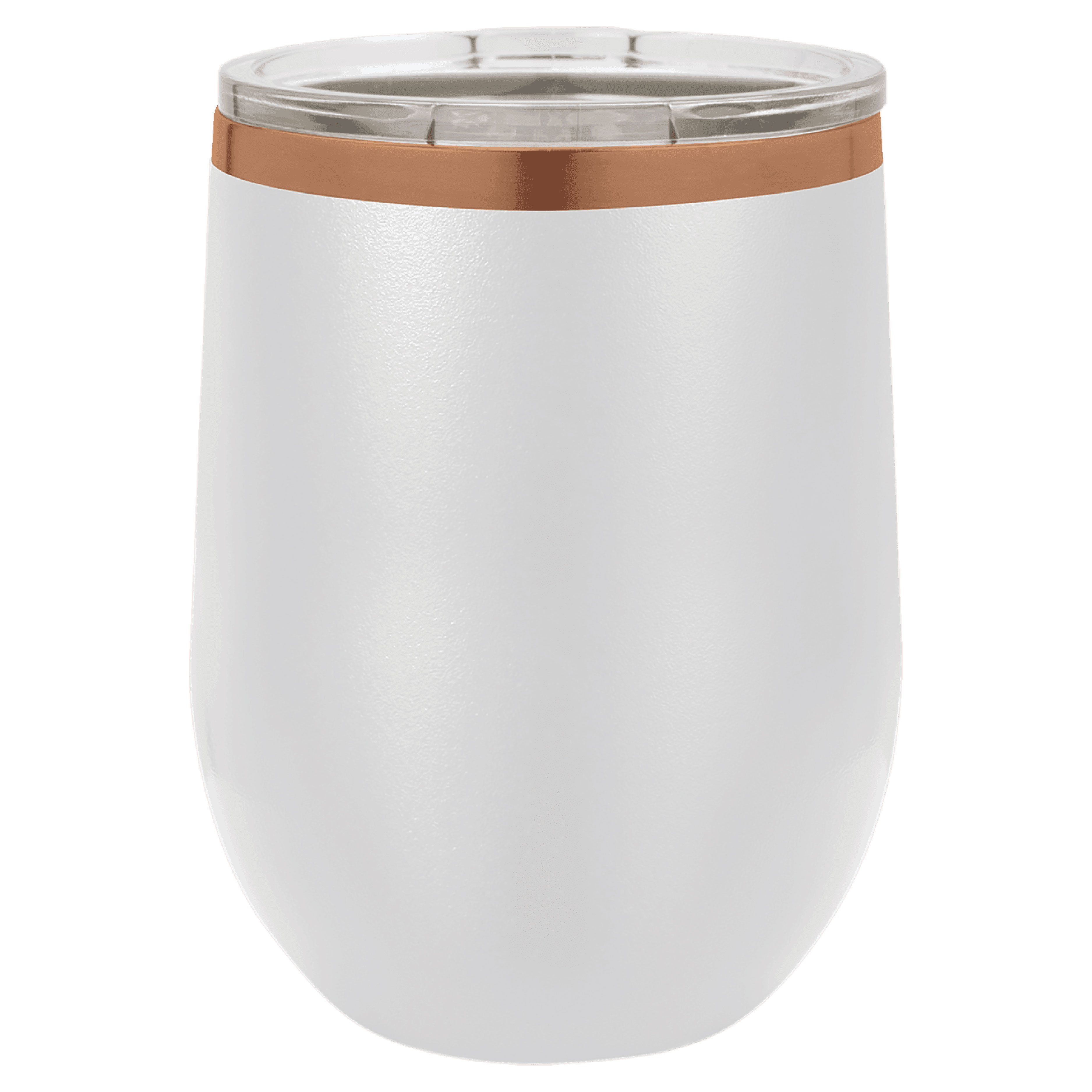 Polar Camel 12 Oz. ION-Plated Rose Gold Stemless Wine Tumbler 10