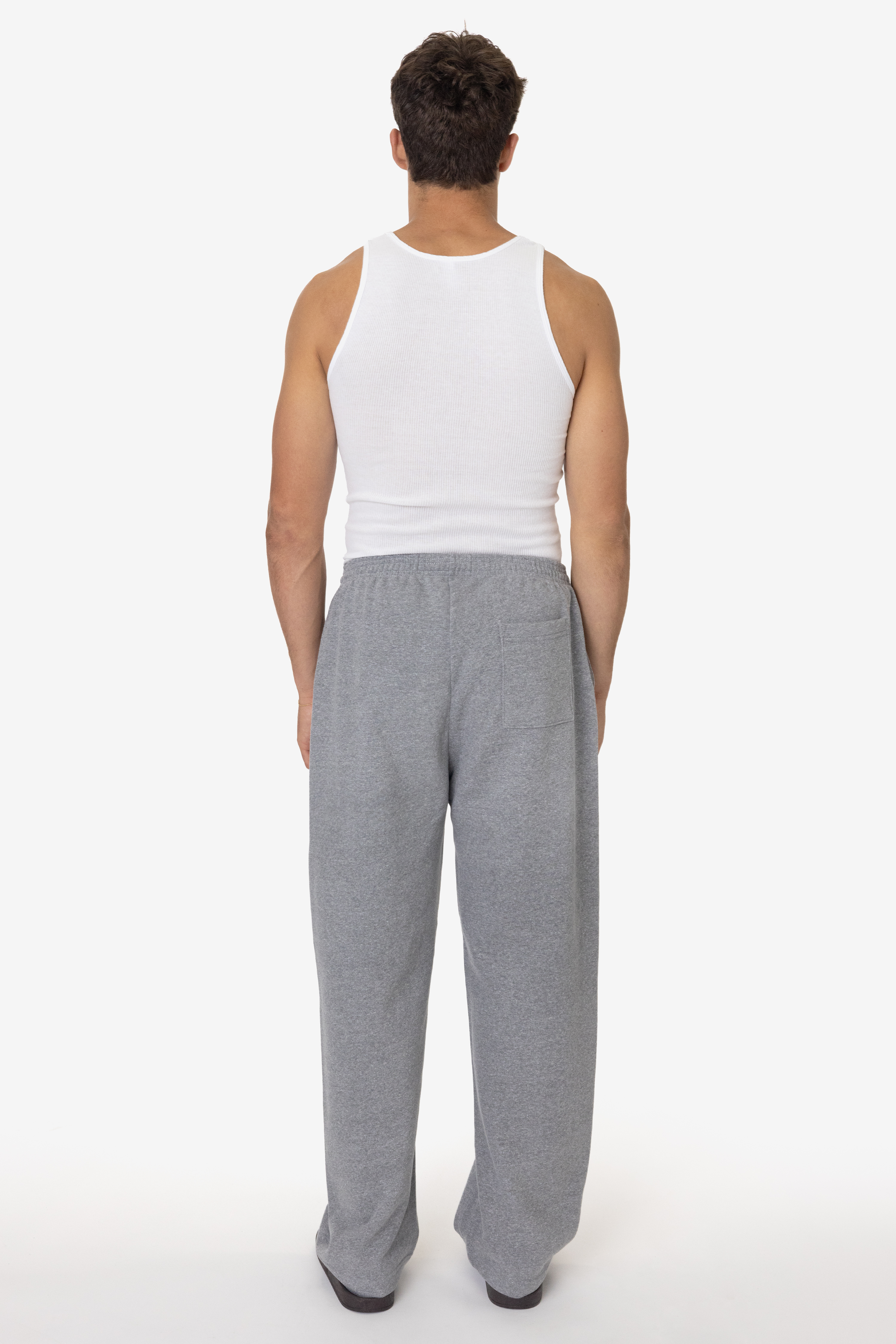 12OZ GABARDINE TRIBLEND FLEECE OPEN BOTTOM PANT 2