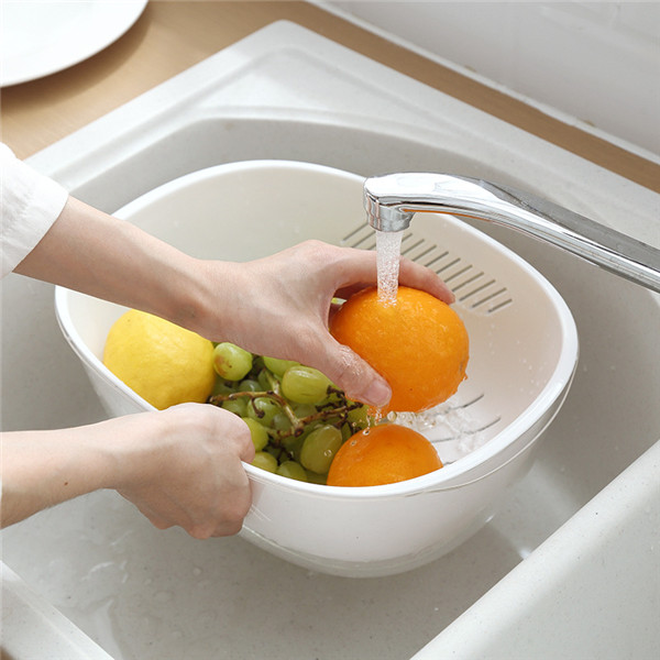Double-layer vegetable sink 2