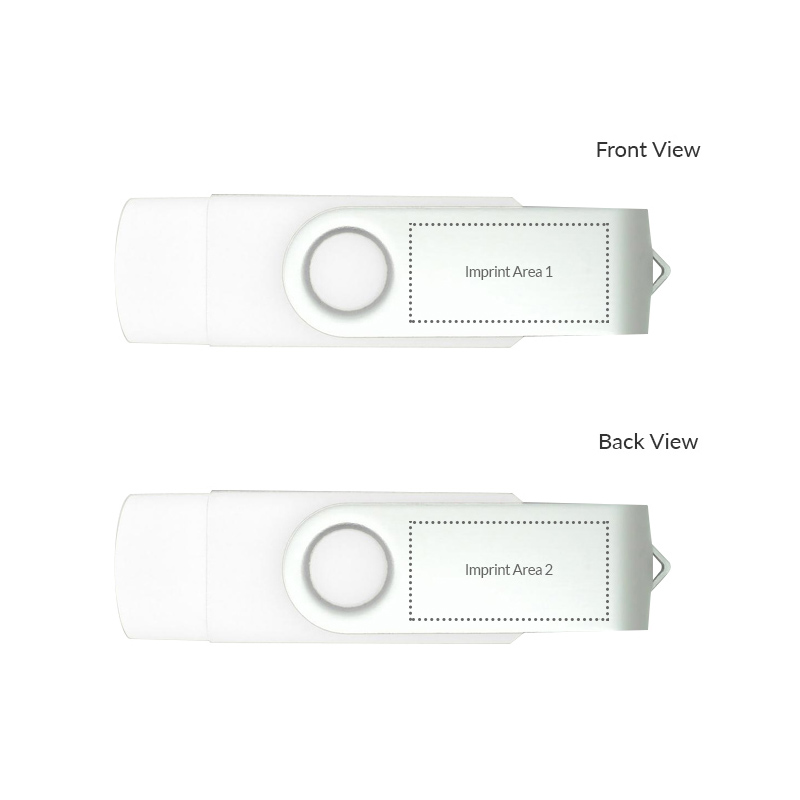 OTG Swivel USB Flash Drive 8