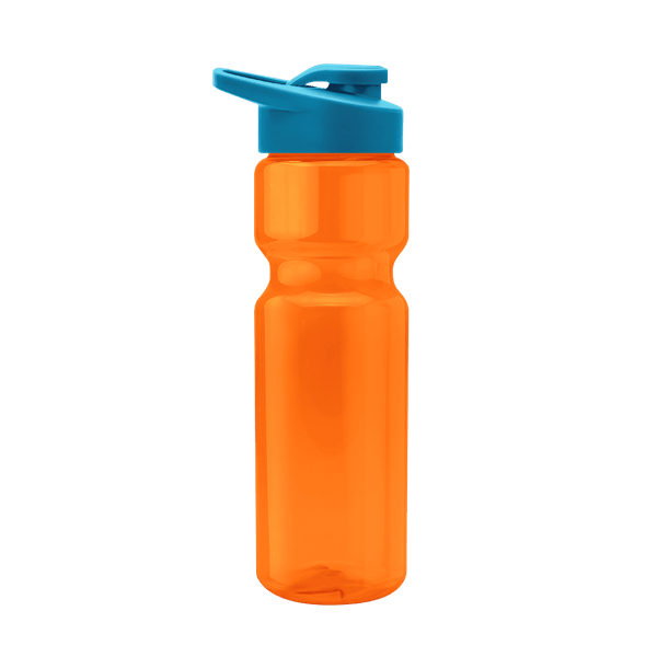 Blazer 28oz Transparent Bike Bottle w/Drink-thru Lid 93