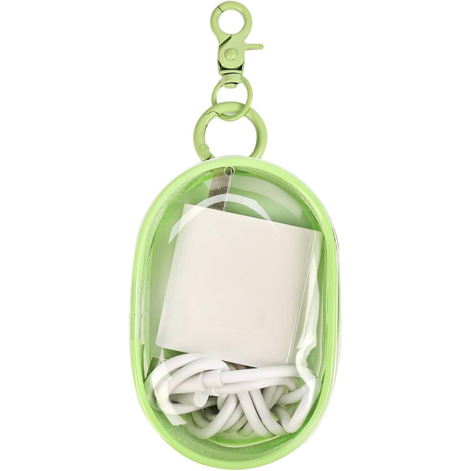 Transparent data cable storage bag 4